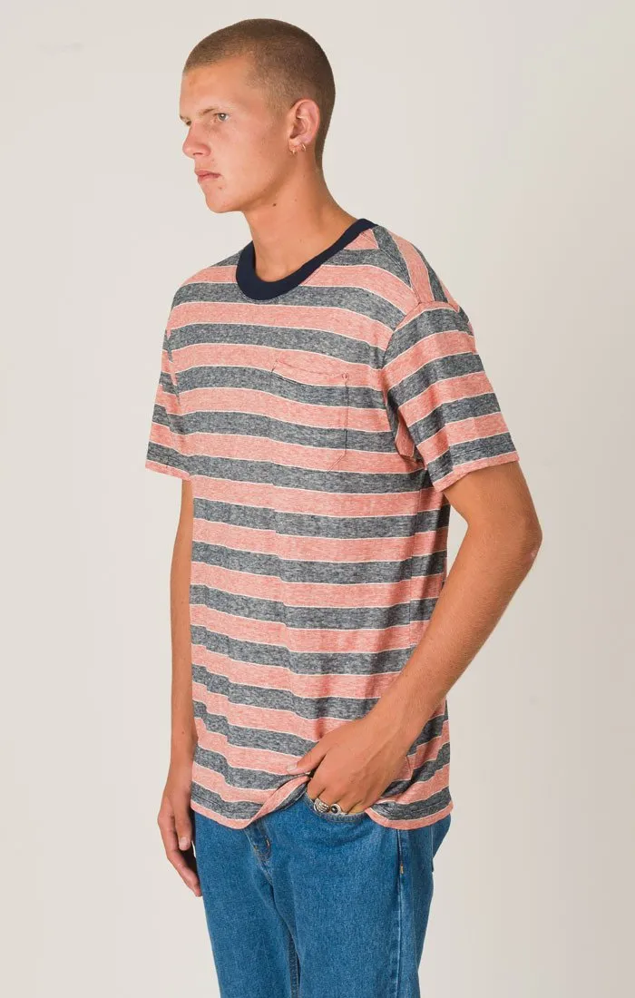 Afends Mens Hillvale - Hemp - Retro Fit Tee