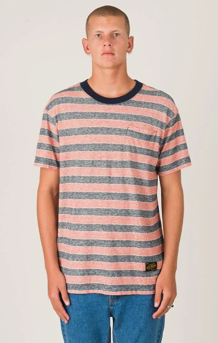 Afends Mens Hillvale - Hemp - Retro Fit Tee