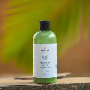 Aloe Vera  & Hemp Moisturizing Lotion With Hemp Seed Oil -  KHEONI