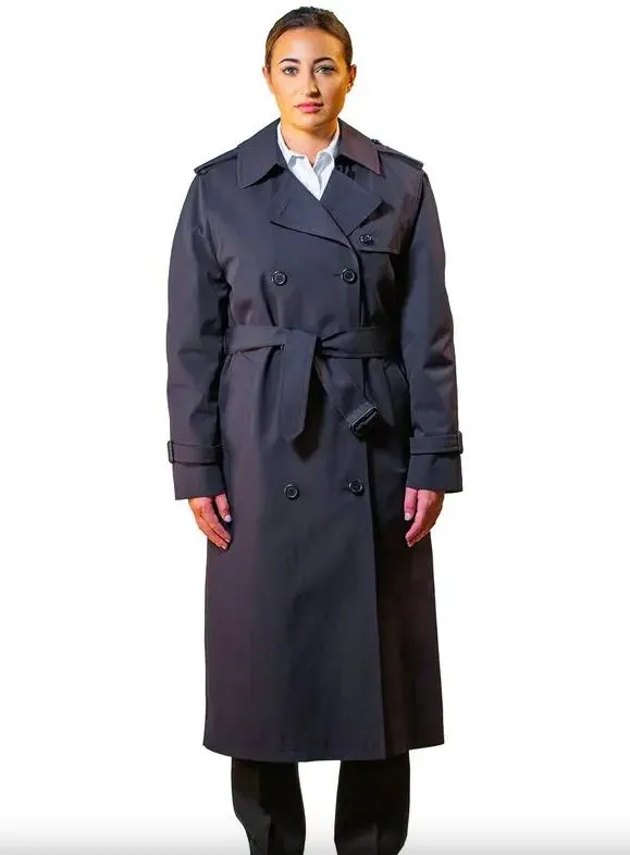 Anchor Uniform Women's Darien Double Breasted Trench Uniform Coat