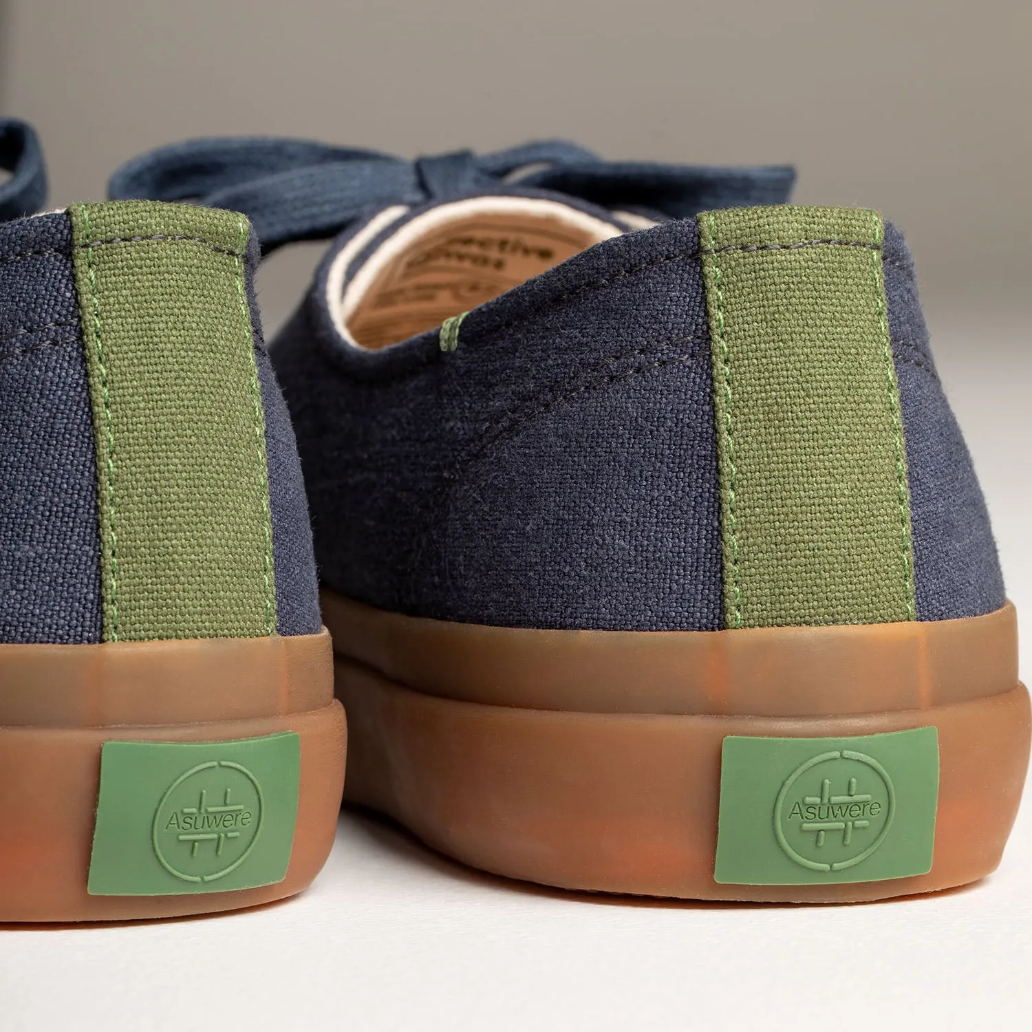 Asuwere x Collective Canvas Hemp Navy/Gum