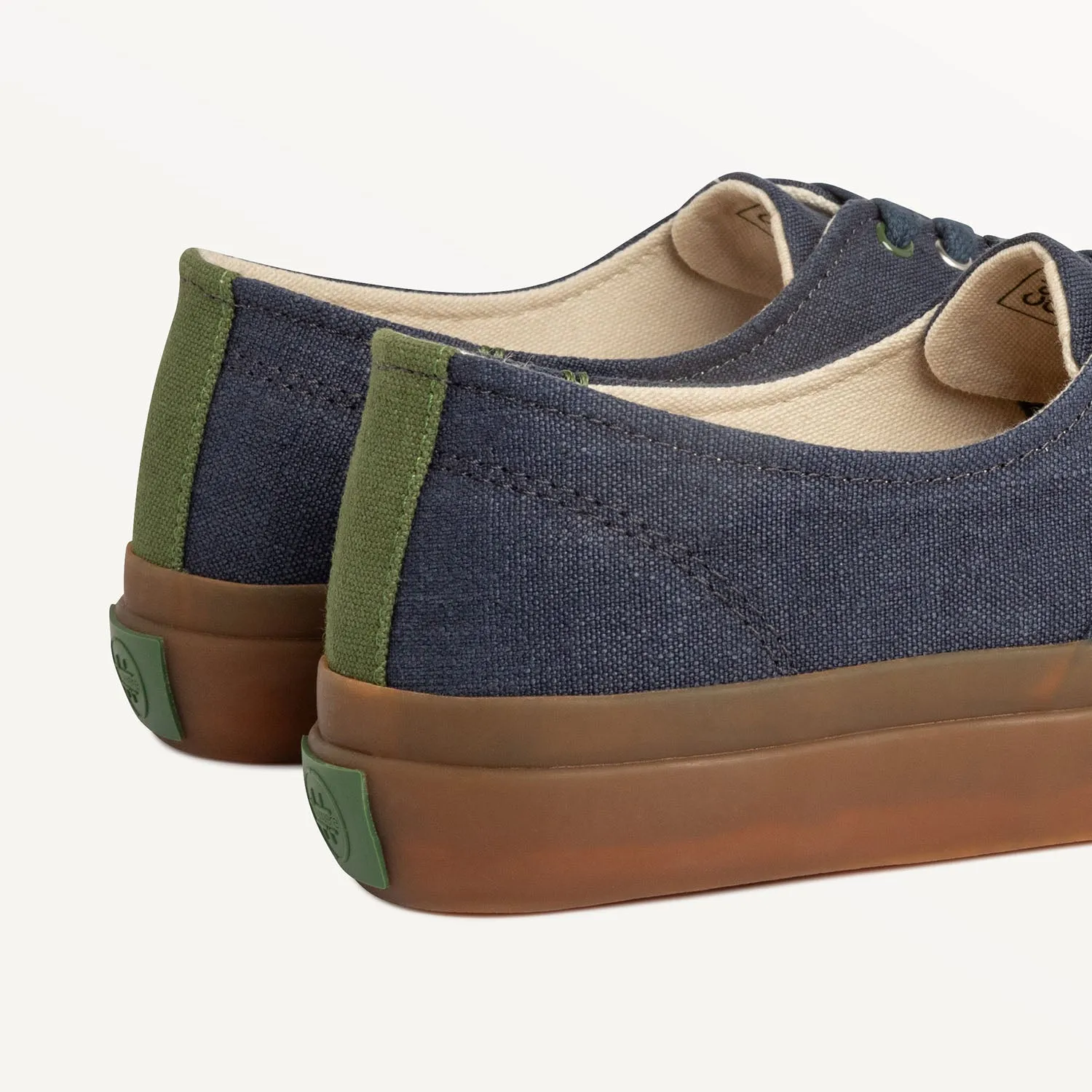 Asuwere x Collective Canvas Hemp Navy/Gum