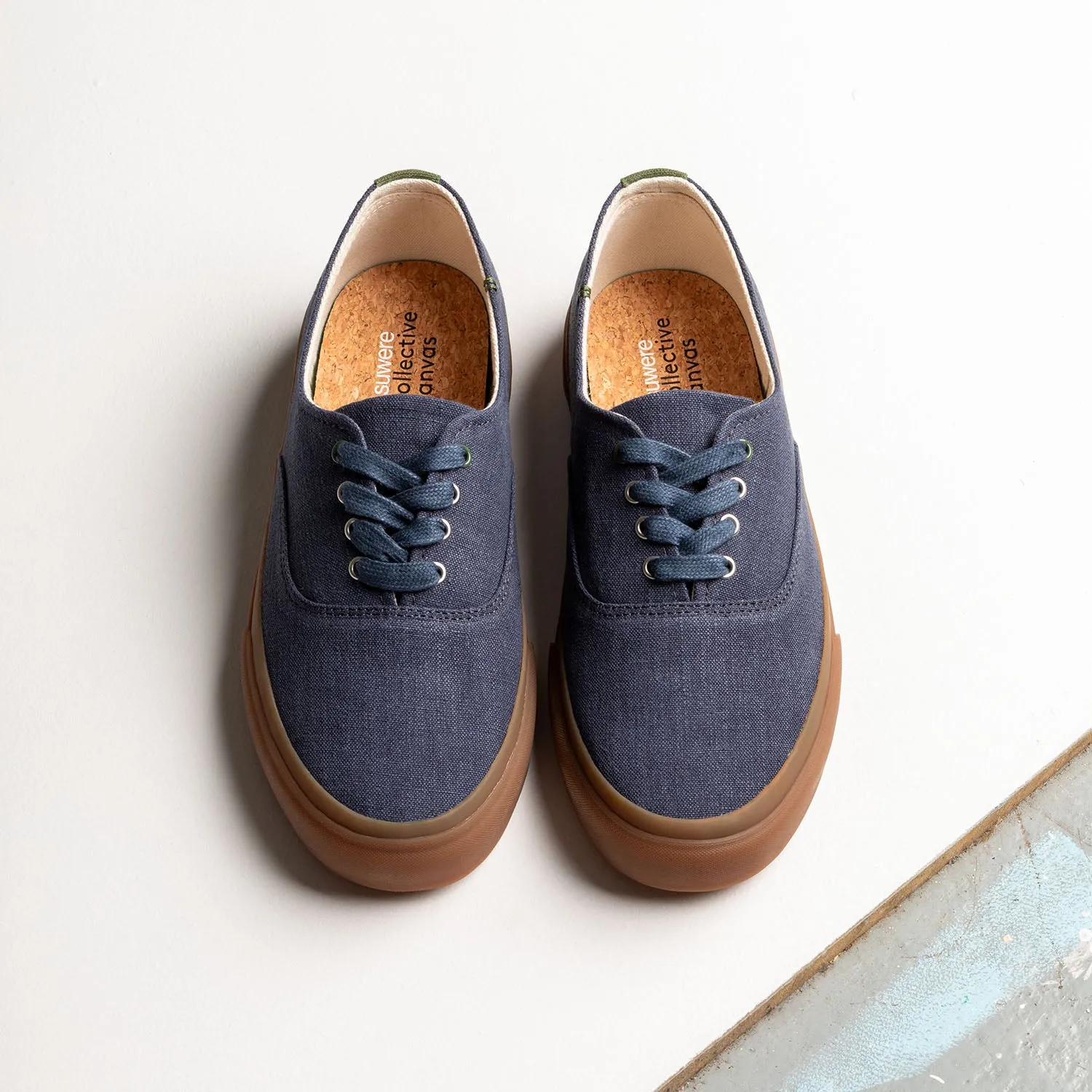 Asuwere x Collective Canvas Hemp Navy/Gum