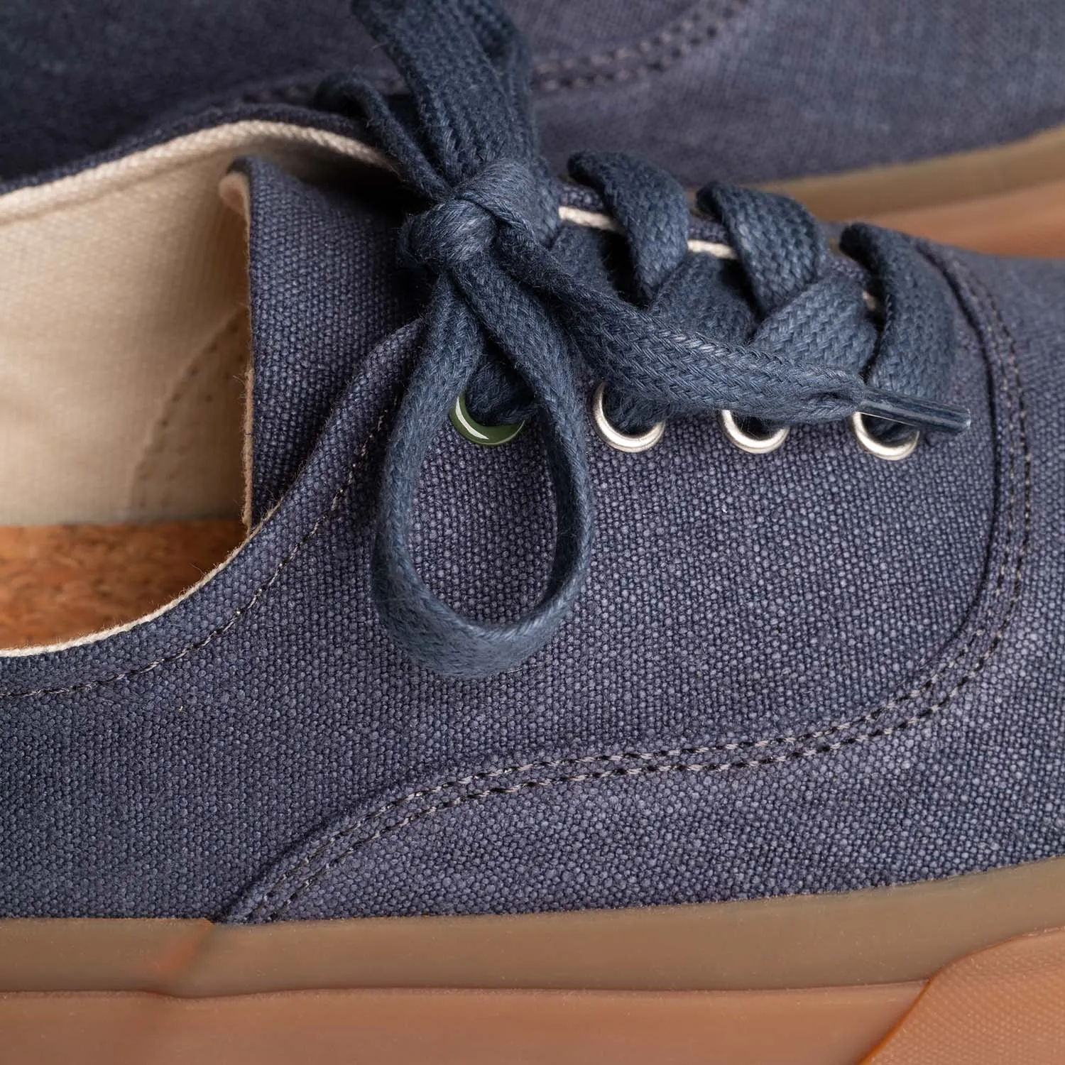 Asuwere x Collective Canvas Hemp Navy/Gum