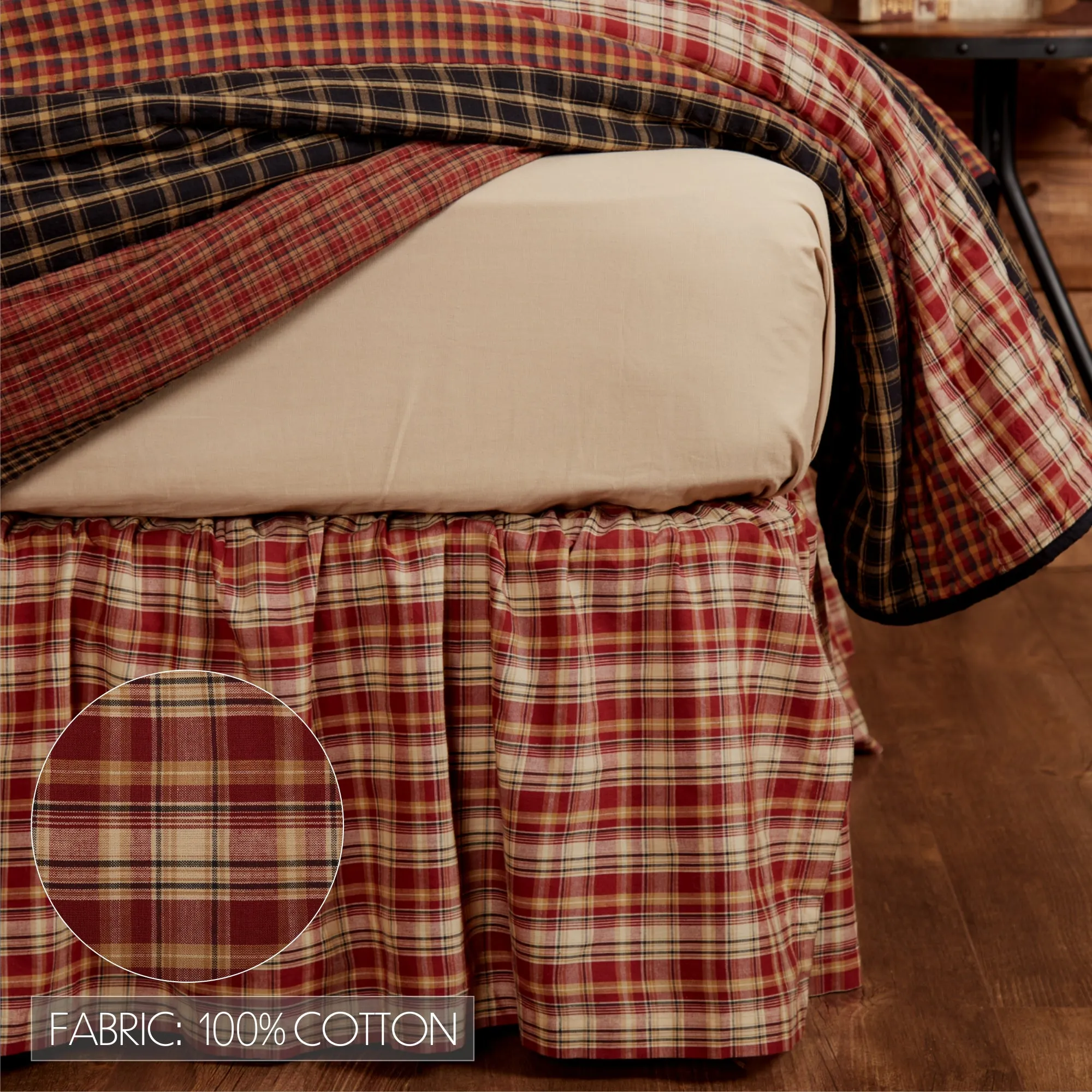 Beckham Plaid Bed Skirt