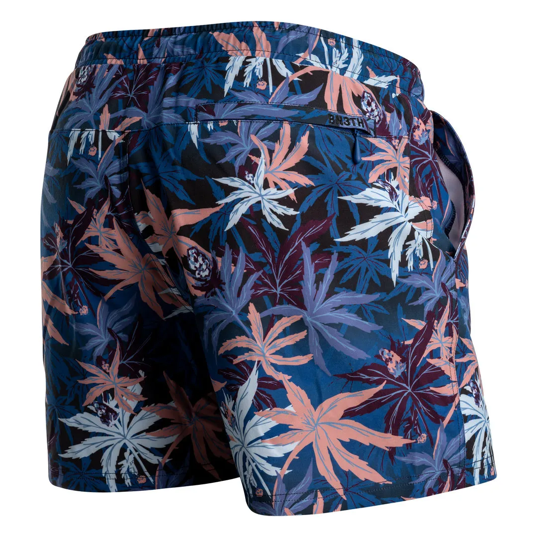 BN3TH Men's Agua Volley Swim Short 5" Tropical High Black