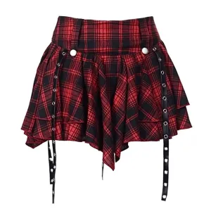 Come As You Are Plaid Skirt