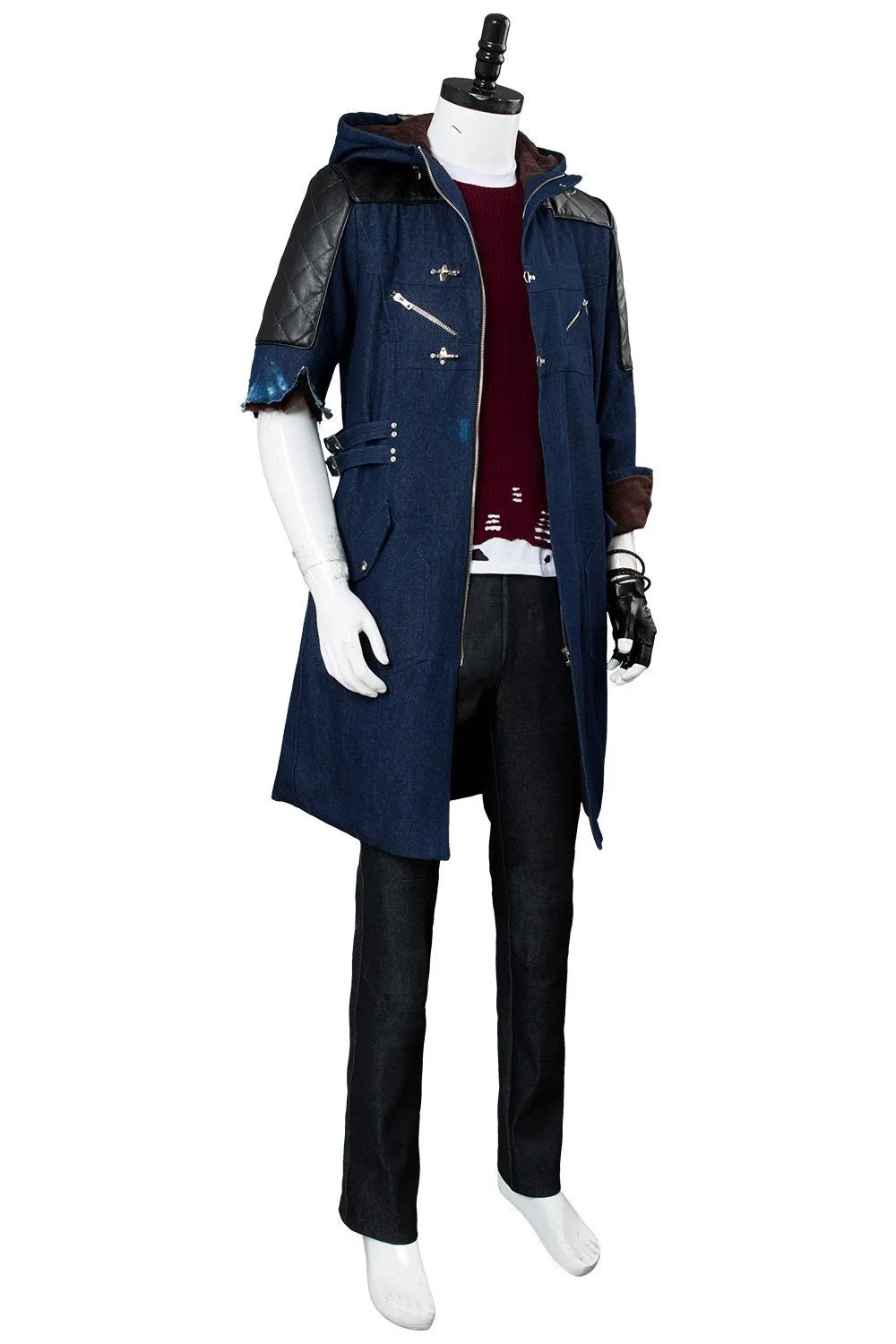 Devil May Cry 5 Nero Outfit Cosplay Costume New