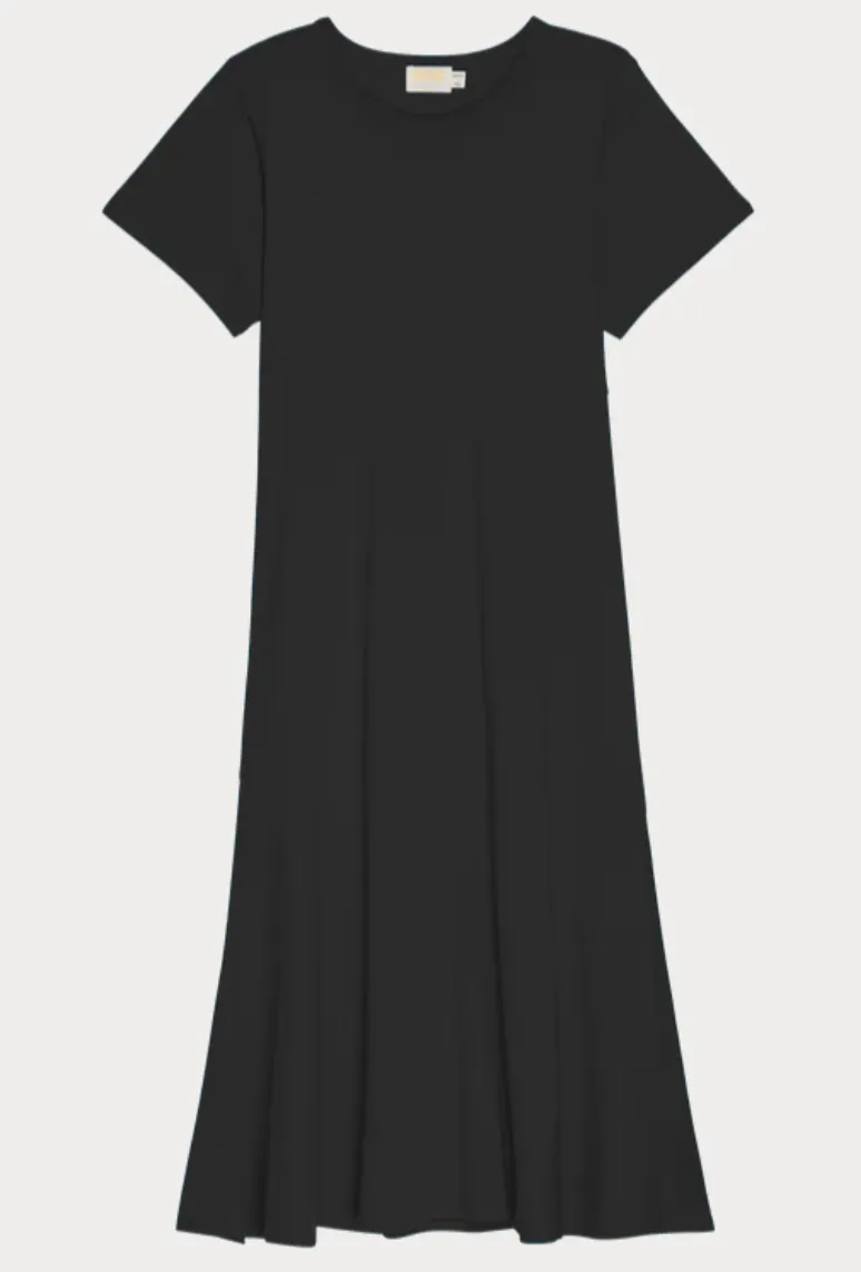 EILEEN SOLID T-SHIRT DRESS