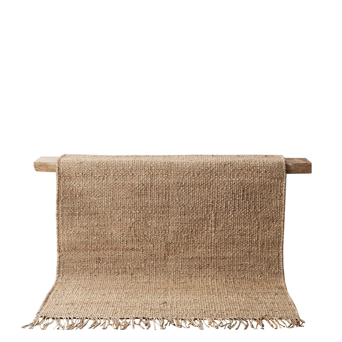 Hemp rug natural