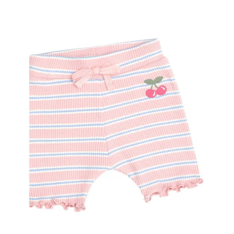 Huxbaby Candy Stripe Rib Short