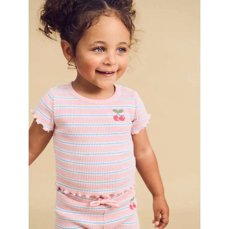 Huxbaby Candy Stripe Rib Short