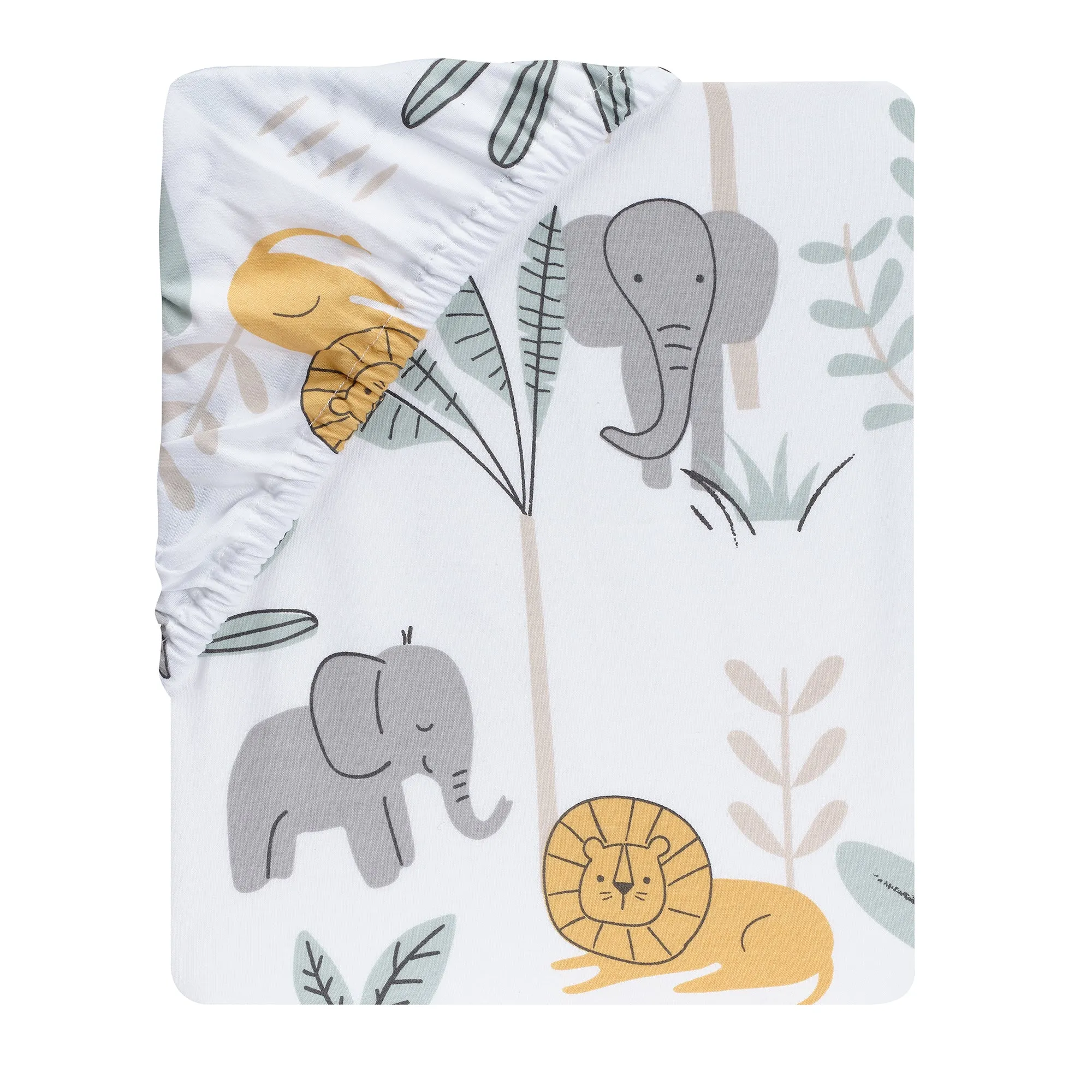 Jungle Adventure 3-Piece Crib Bedding Set