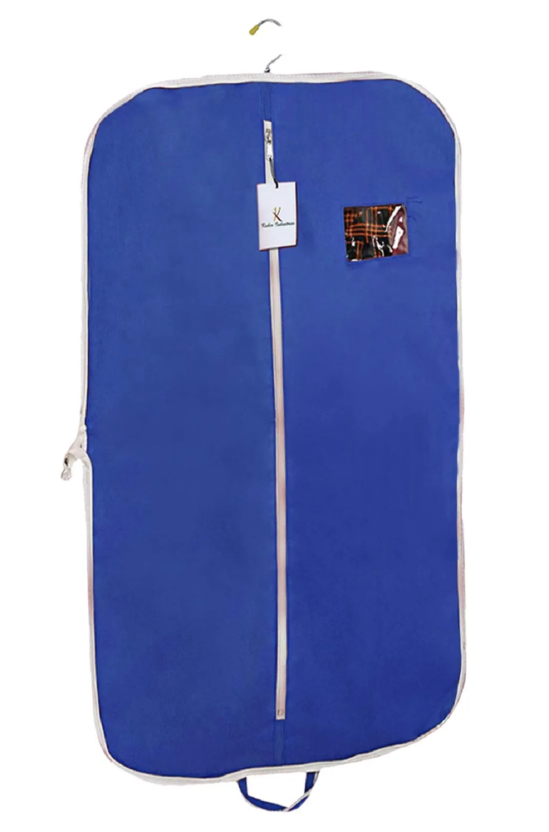 Kuber Industries 4 Pieces Foldable Non Woven Men's Coat Blazer Suit Cover (Royal Blue) -CTKTC041464