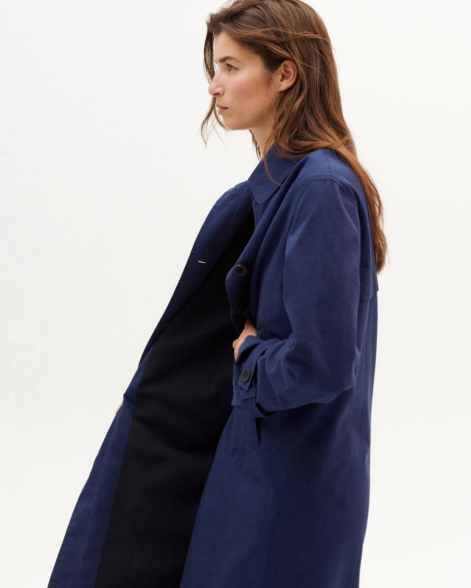 Macarena Oversize Jacket Navy