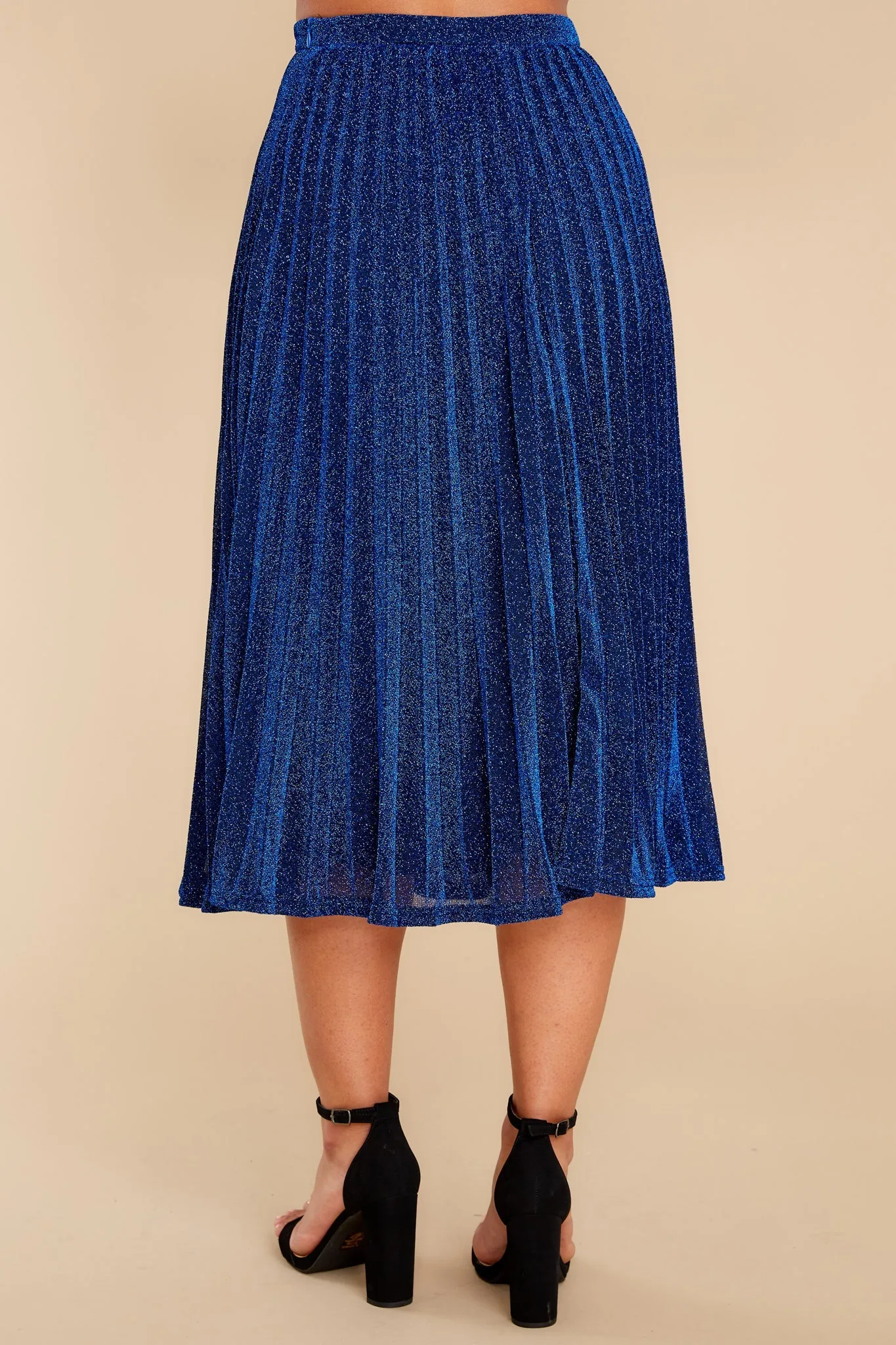 Magic Moments Navy Blue Maxi Skirt