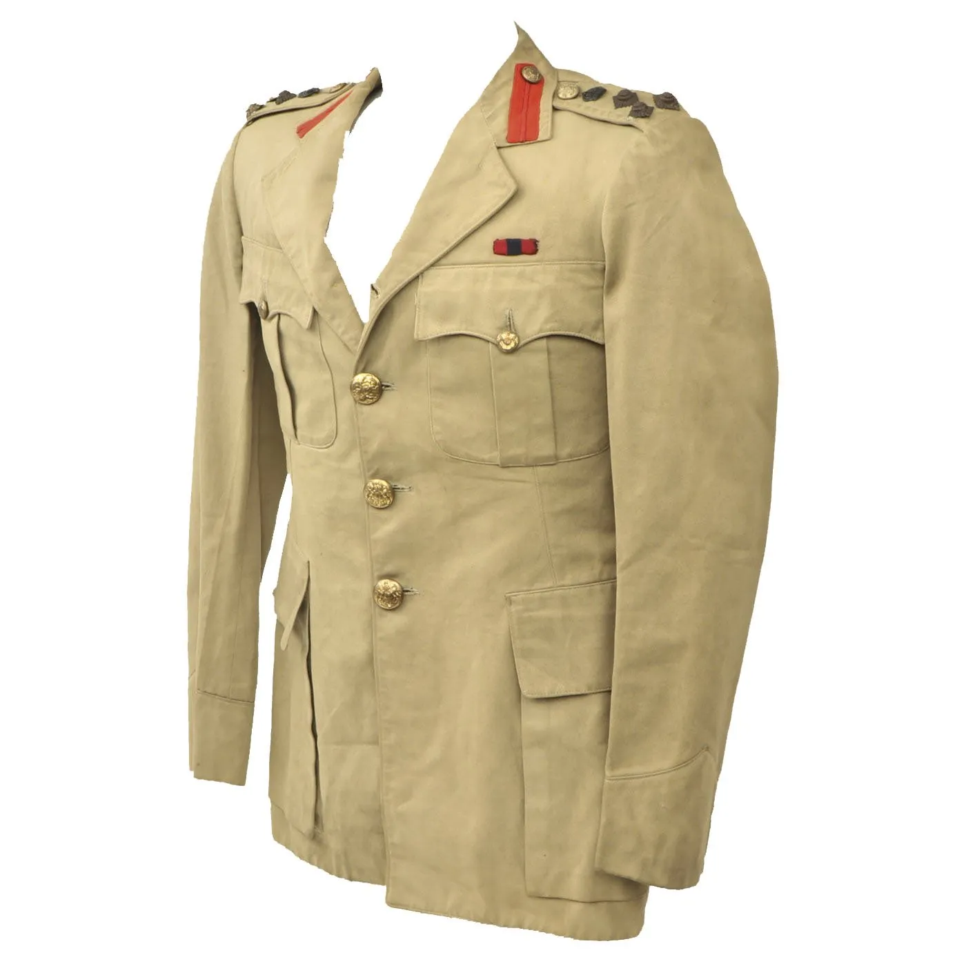 Original British Pre-WWII Brigadier General Tropical Service Uniform Jacket