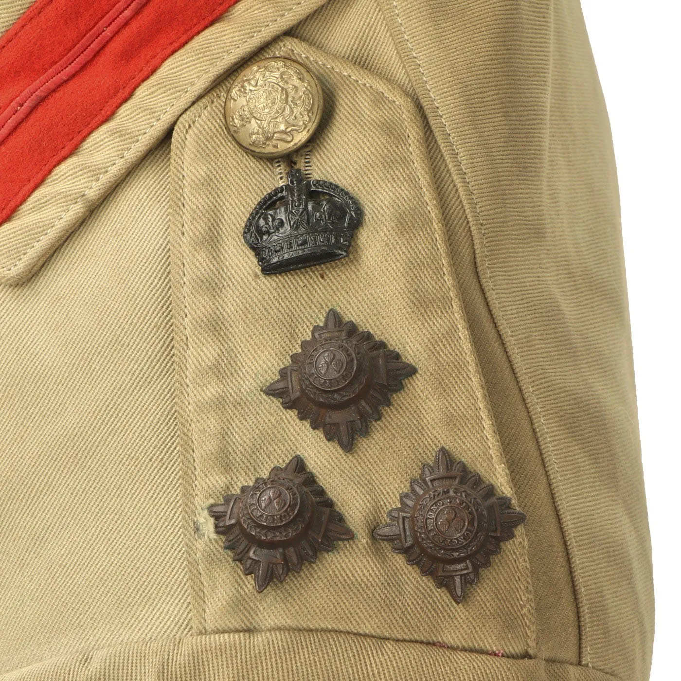 Original British Pre-WWII Brigadier General Tropical Service Uniform Jacket