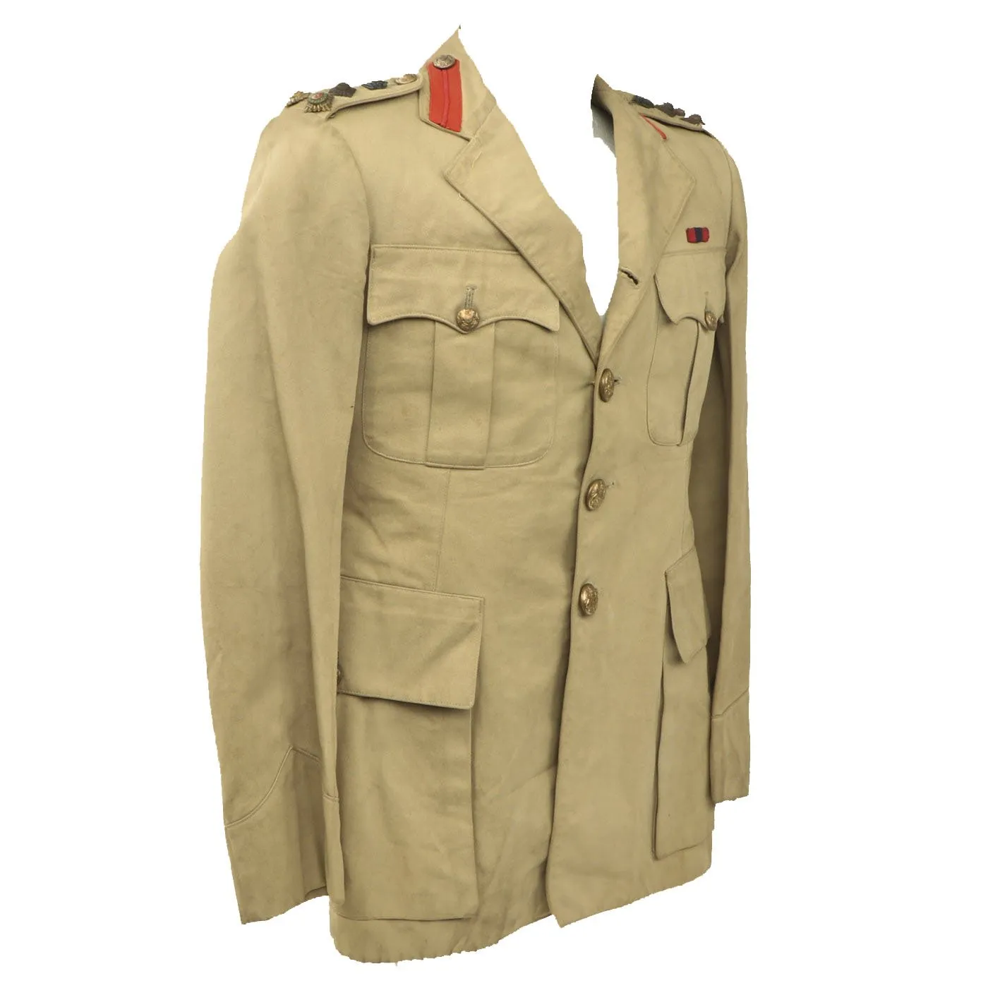 Original British Pre-WWII Brigadier General Tropical Service Uniform Jacket