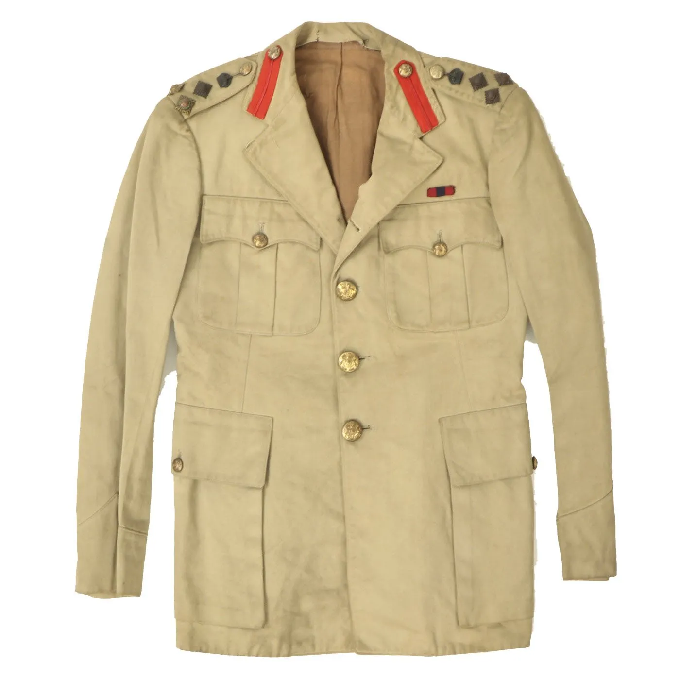 Original British Pre-WWII Brigadier General Tropical Service Uniform Jacket