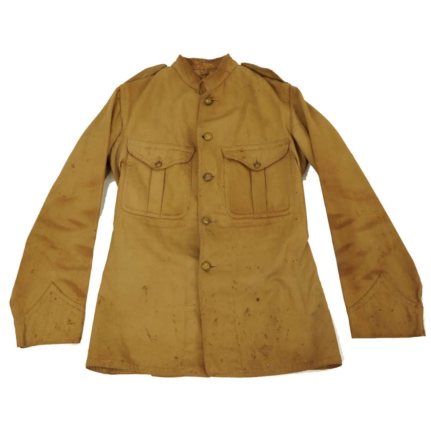 Original U.S. Spanish-American War Marine Corps Model 1898 Khaki Tropical Uniform Set - USMC