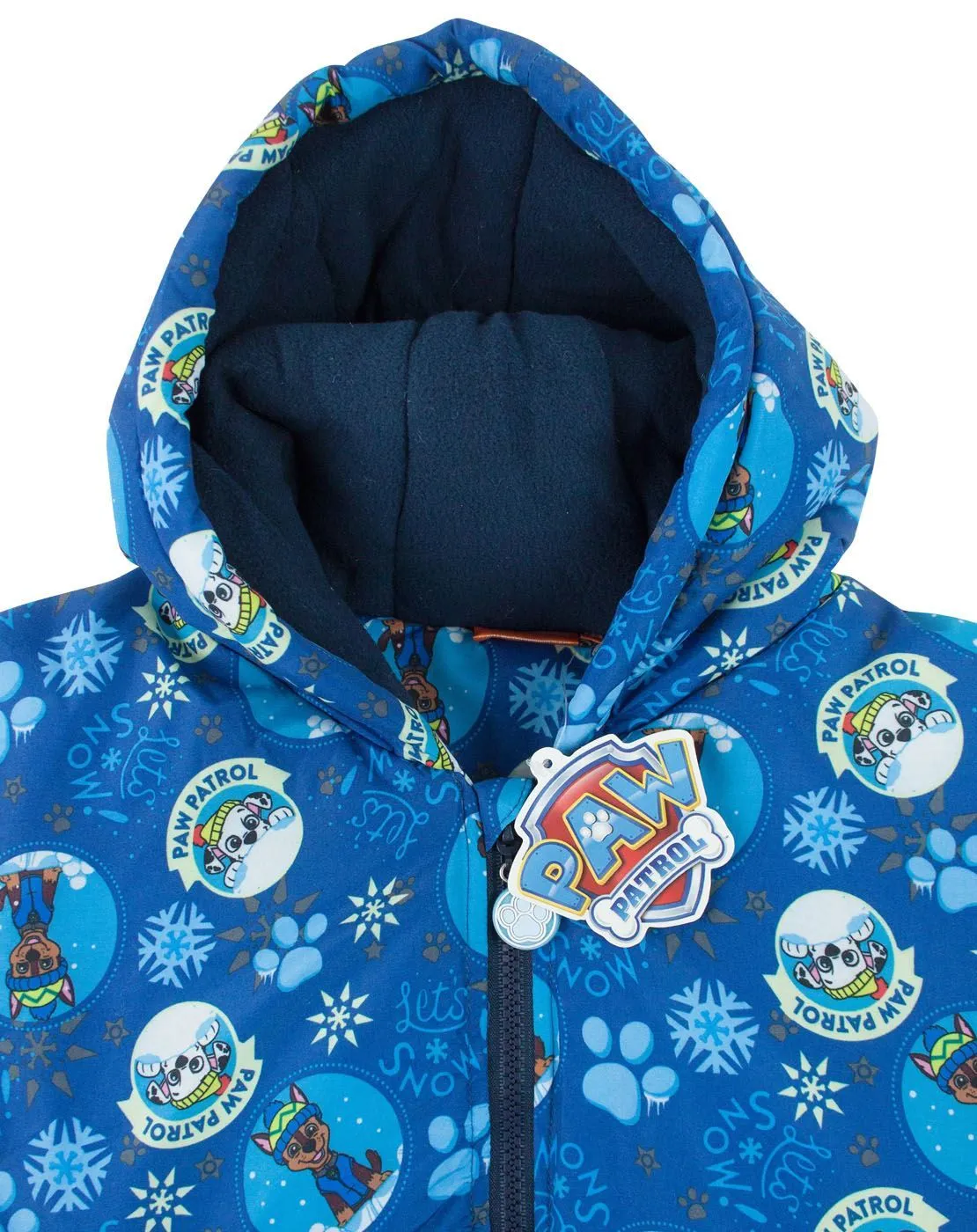 Paw Patrol Lets Snow Boy's Blue Coat