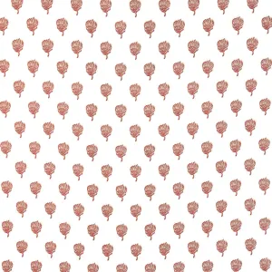 Petite Skukusa Fabric Cinnamon Red