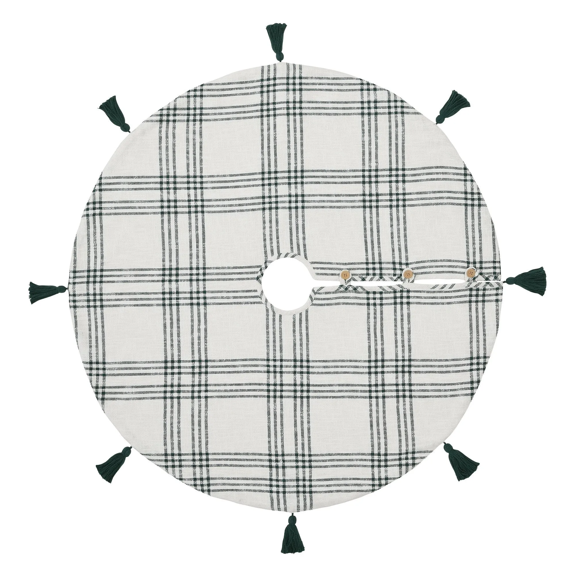 Pine Grove Plaid Tree Skirt 48"