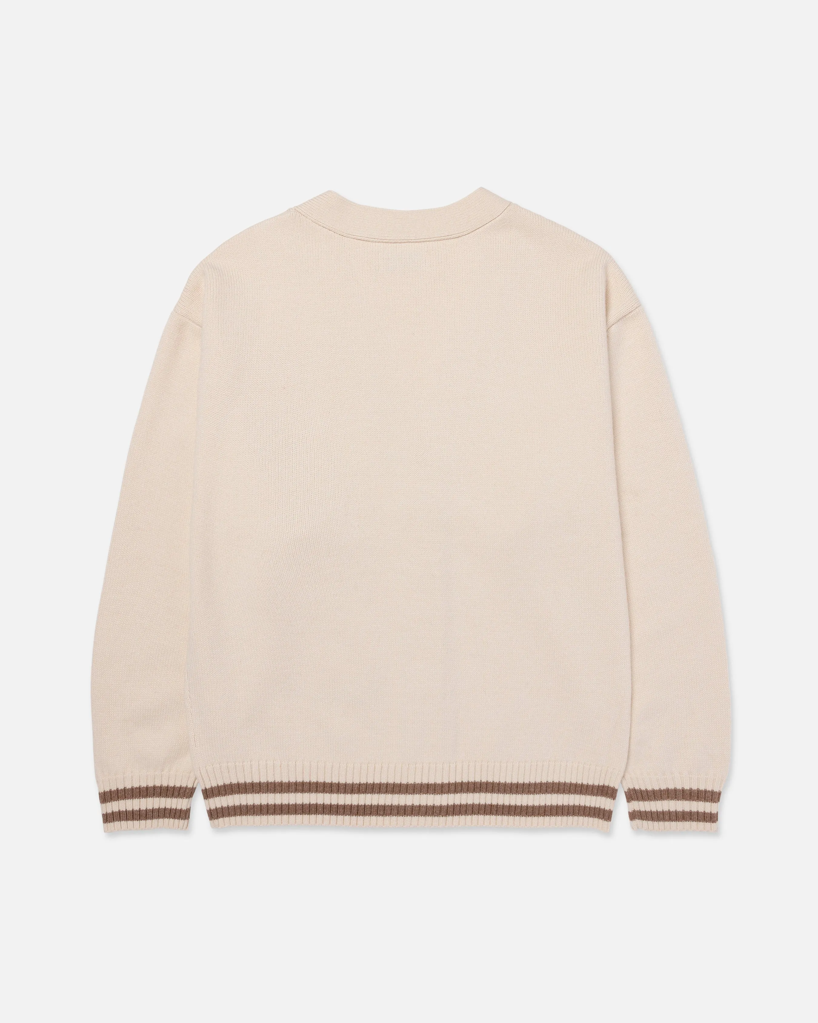 RYOKO RAIN CLASSIC CARDIGAN - CREAM