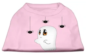 Sammy The Ghost Screen Print Dog Shirt Light Pink Xxxl (20)