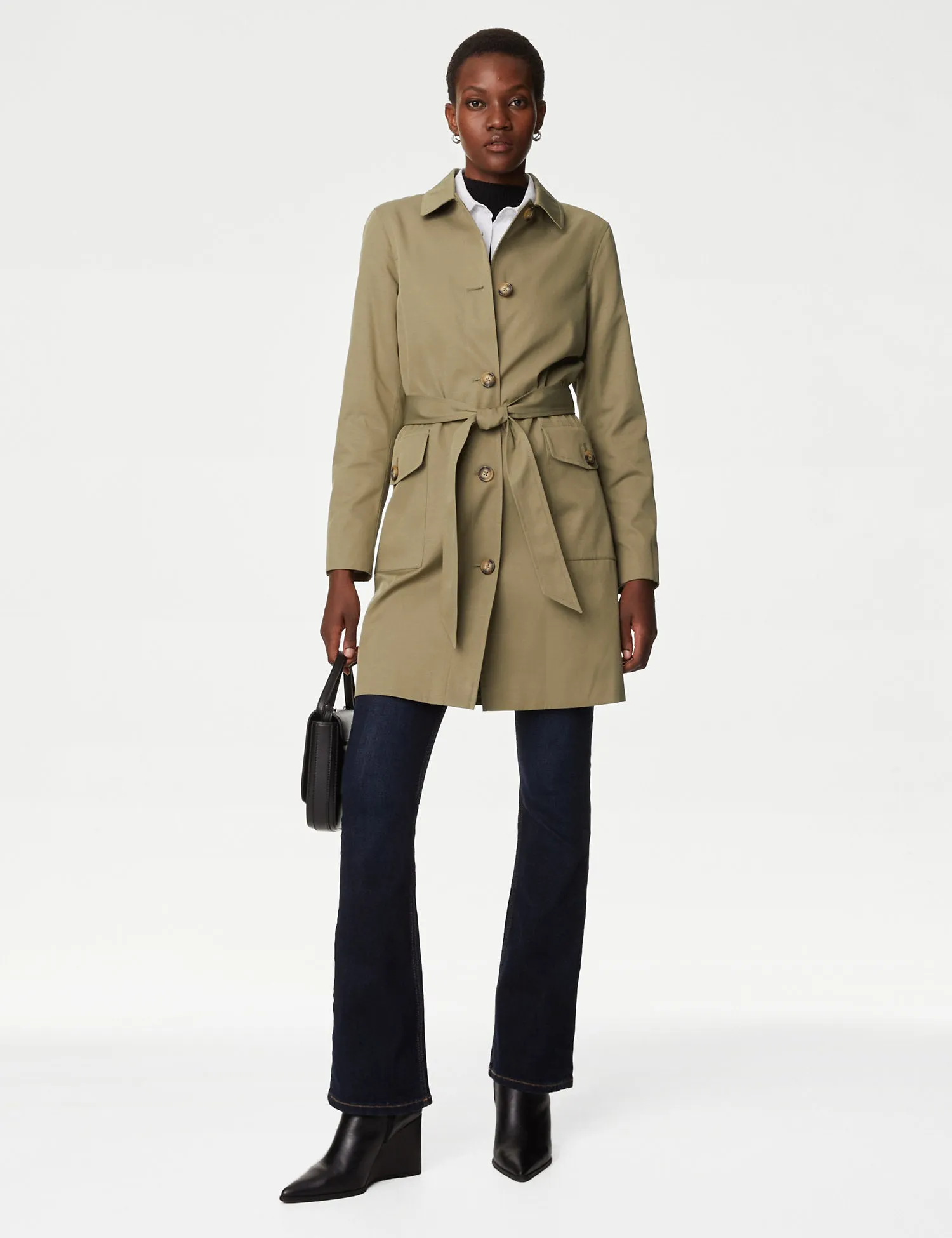 Stormwear Belted Single Breasted Trench Coat