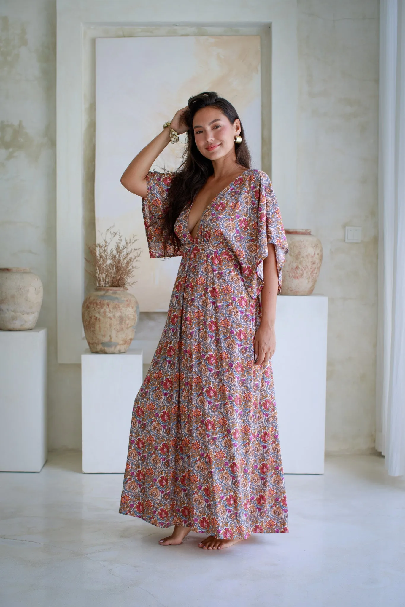 Talavera Boho Butterfly Dress