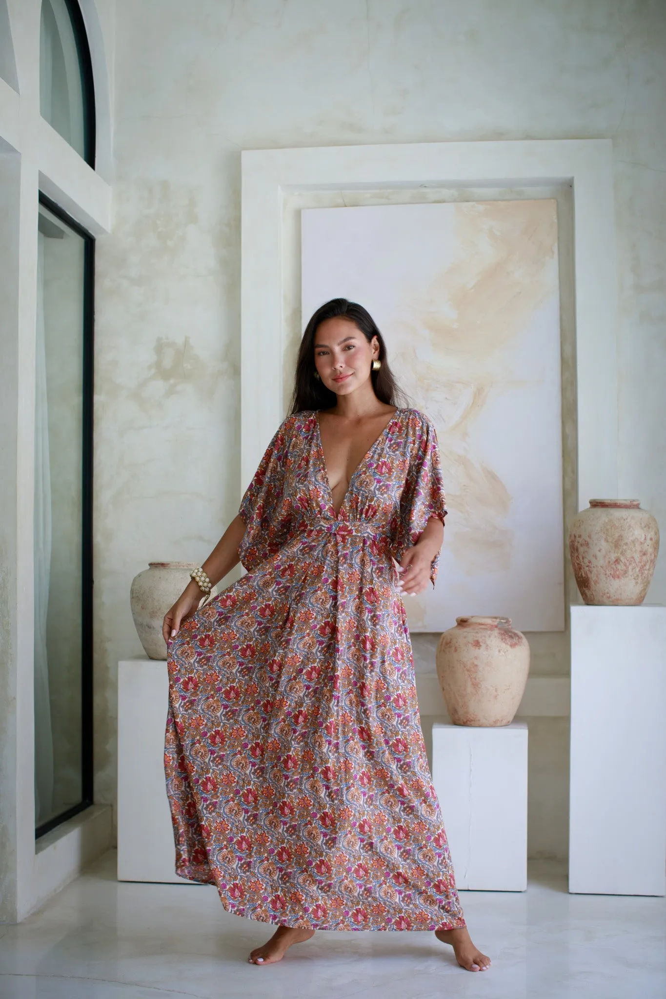 Talavera Boho Butterfly Dress