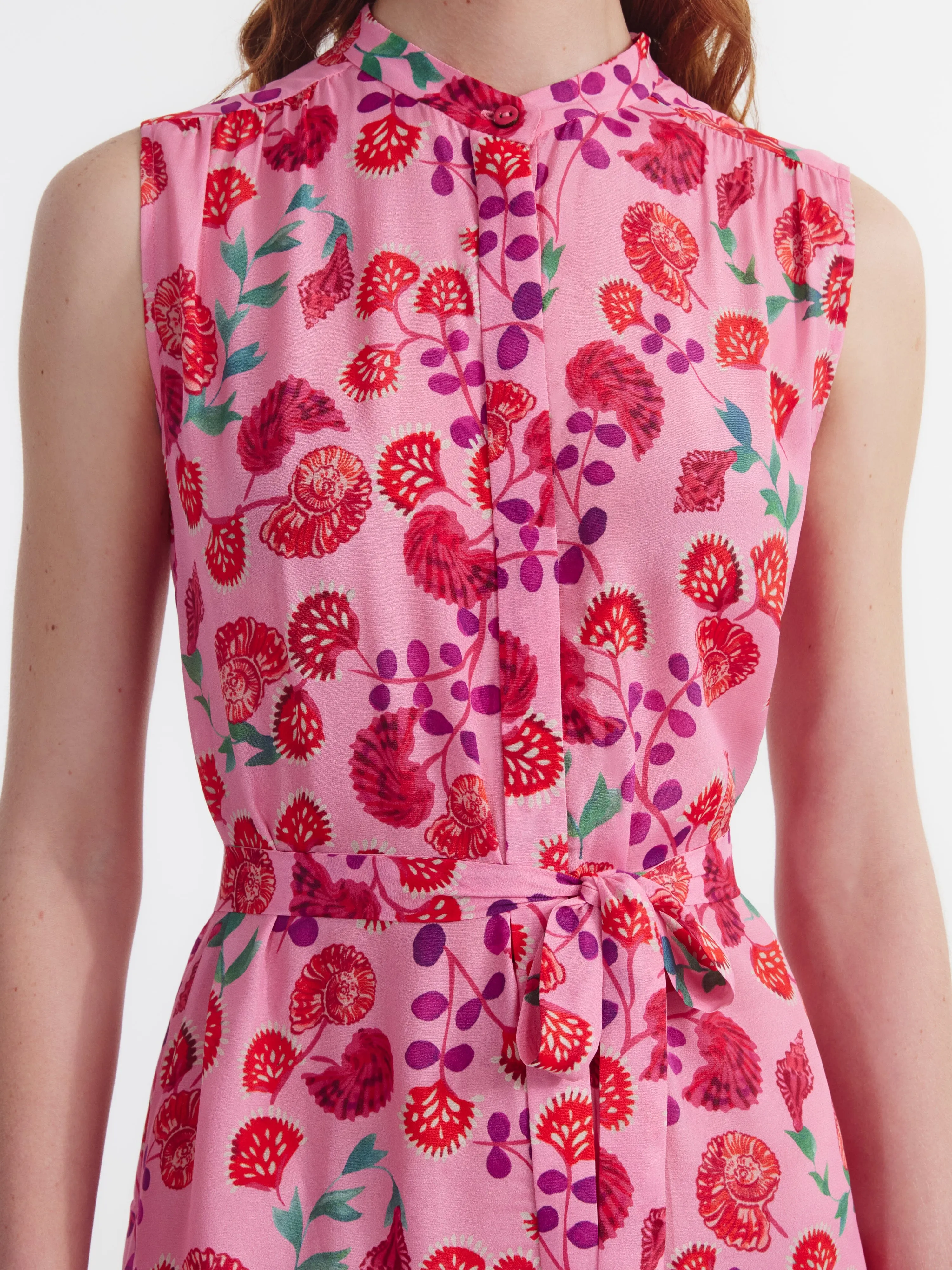 Tilly Dress in Ammonite Rose